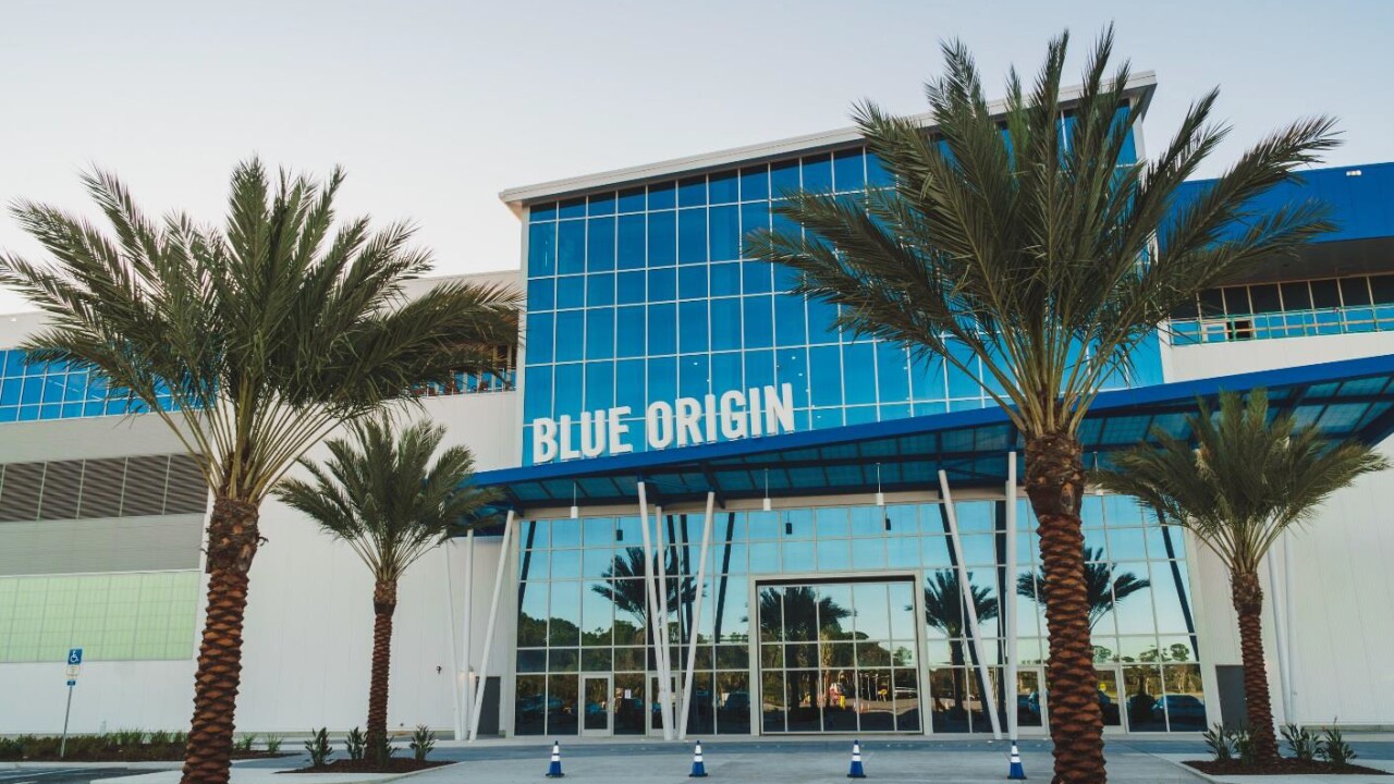 Jeff Bezos' Blue Origin rocket manufacturing plant in Brevard County, Florida