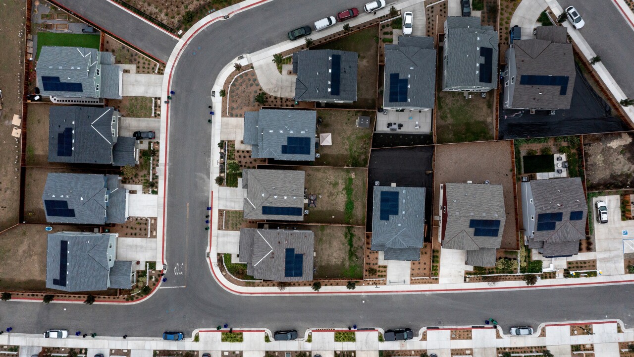 Homes In California Ahead Of Mortgage Applications Figures