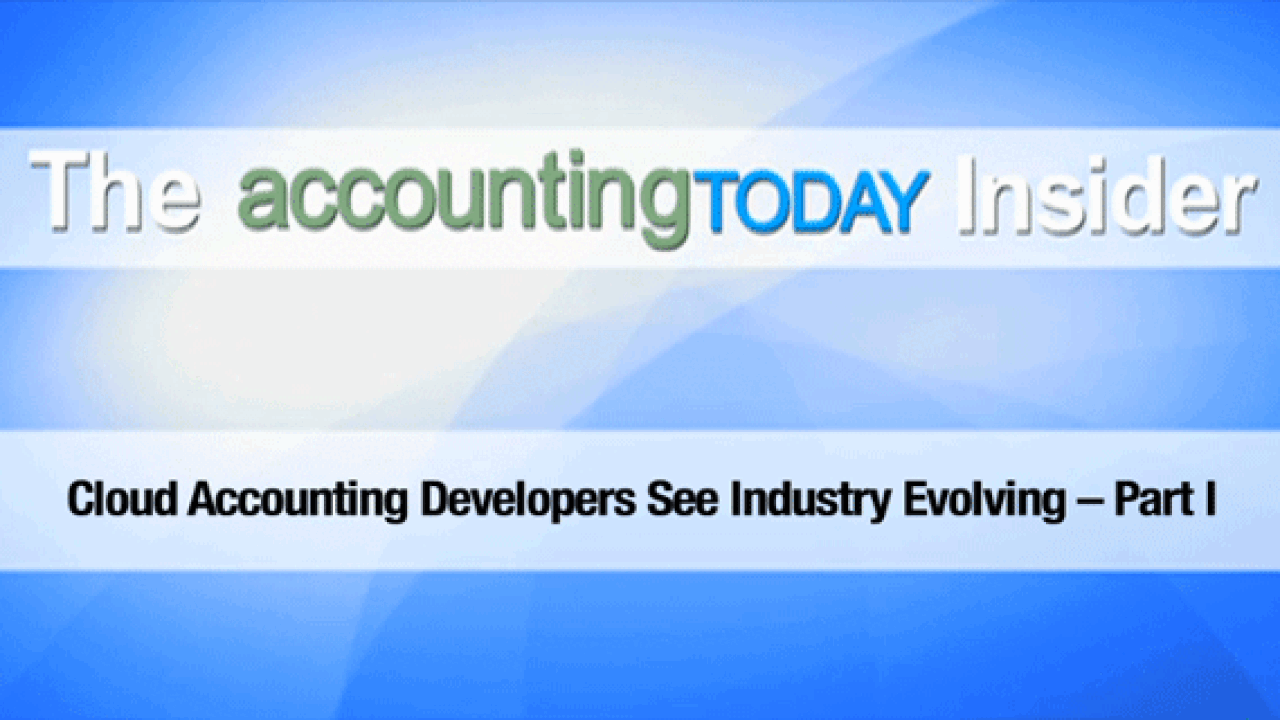 Thumbnail for Video: Cloud Accounting Developers See Industry Evolving, Part 1 of 3