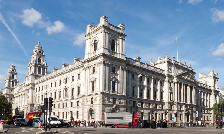 The HM Revenue & Customs headquarters in London