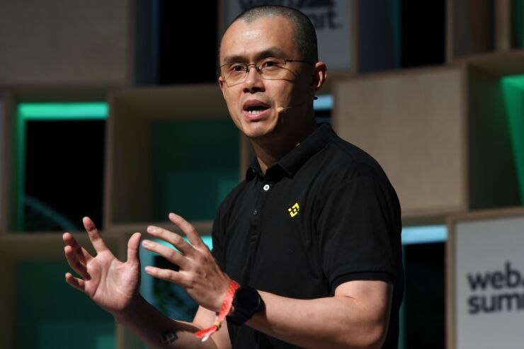 Changpeng Zhao, billionaire and chief executive officer of Binance.