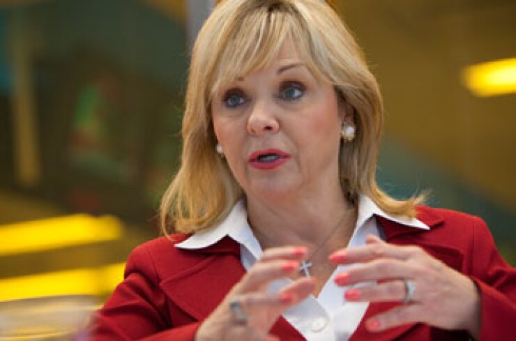 "Today is not to look over our shoulder," Oklahoma Gov. Mary Fallin said in her final state-of-the-state address.