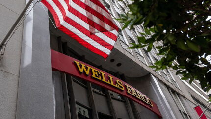 Wells Fargo branch, Bloomberg News