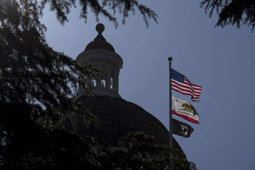 California's state capitol.