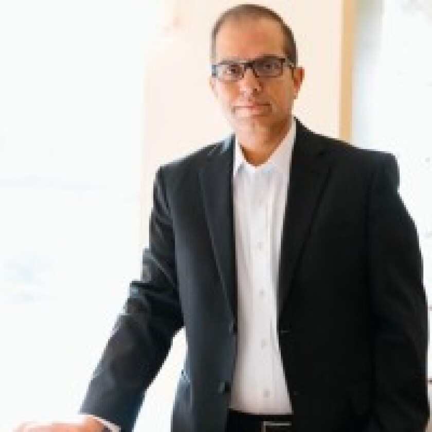 Photo of Ajay Pandita, Cognizant SVP and head of financial services, fintech and insurance