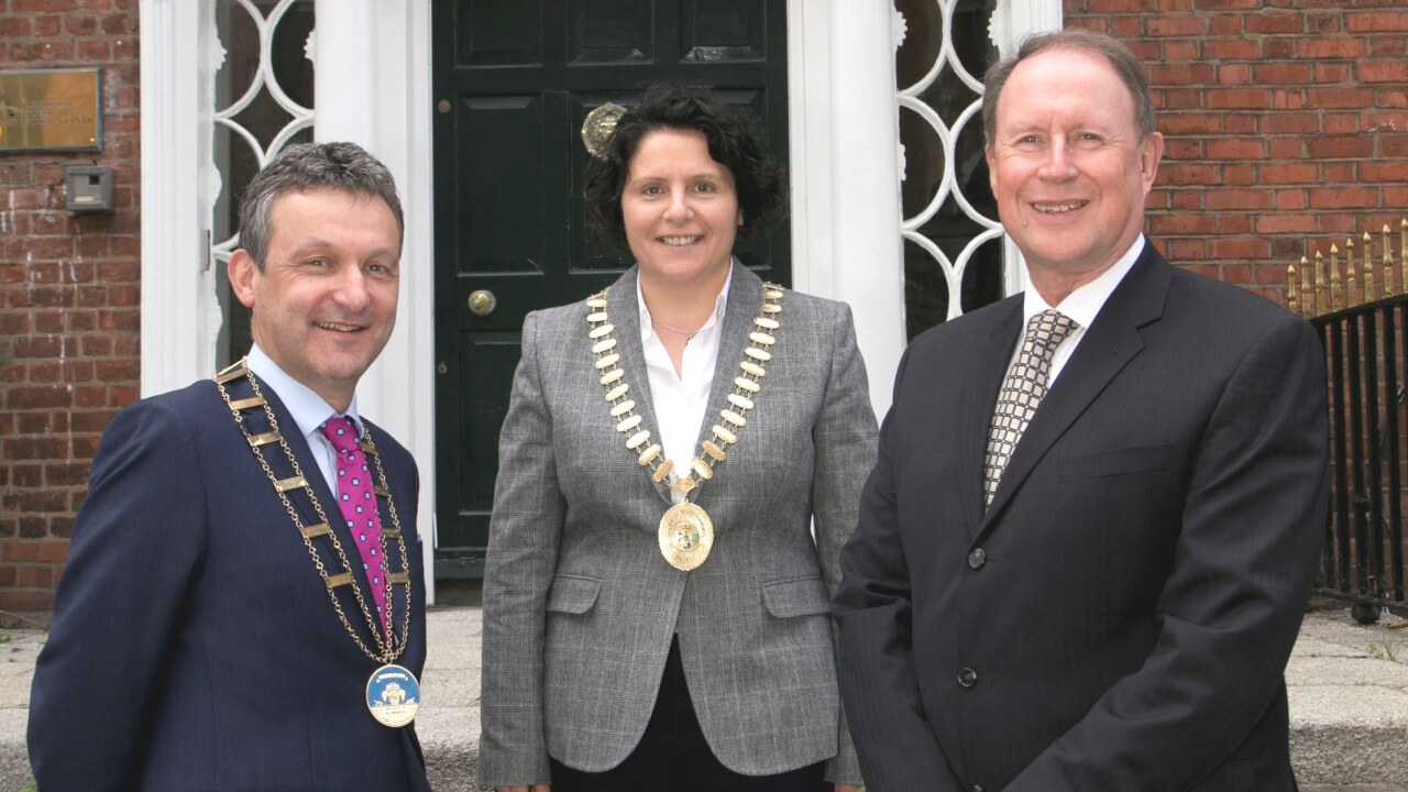 IIPA President John McCarrick (left) with CPA Ireland President Deirdre Kiely and CPA Ireland CEO Eamonn Siggins