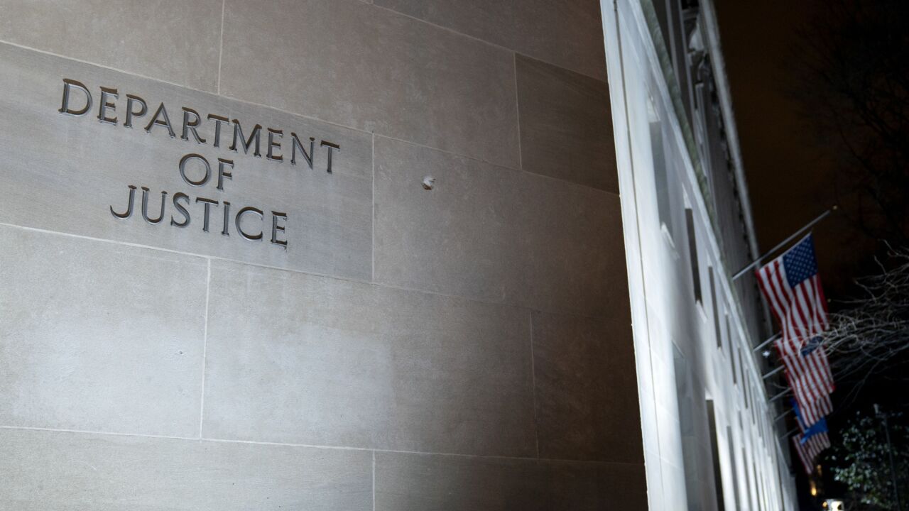 Department of Justice building, Bloomberg News