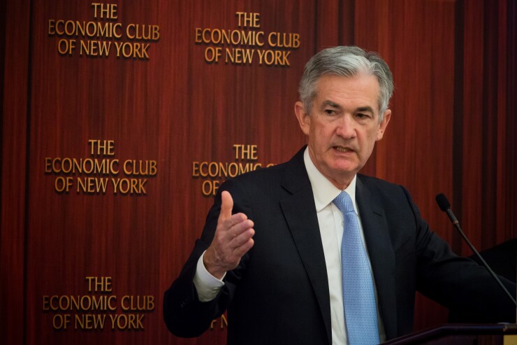 Jerome Powell, governor of the U.S. Federal Reserve.
