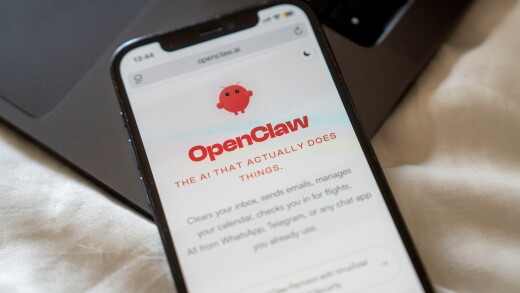 OpenClaw app on a smartphone