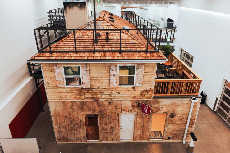 A model home at the Allstate Claims University