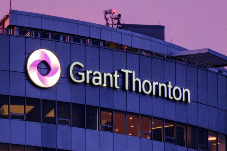 Grant Thornton sign on building