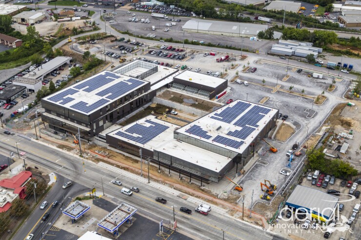 Nashville, Tennessee’s general obligation bond program financed the city’s Police Department Headquarters and Family Safety Center on Murfreesboro Road.