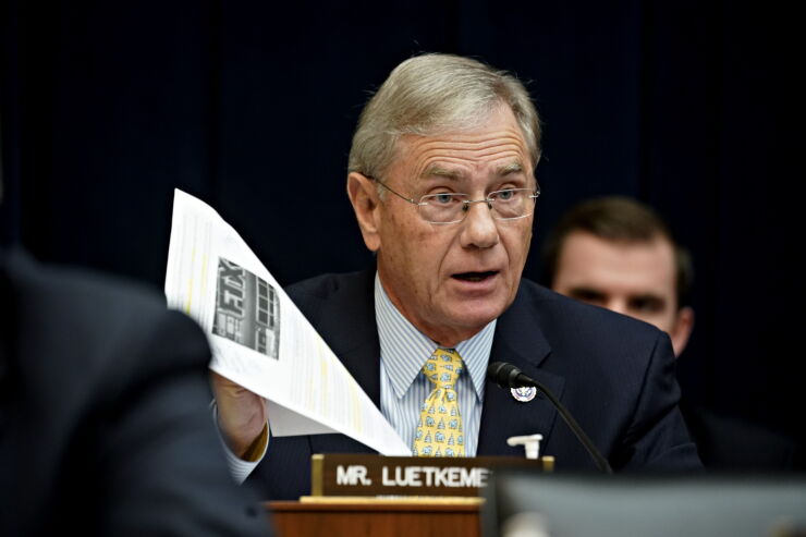 Top House financial services committee member Luetkemeyer to retire Top House financial services committee member Luetkemeyer to retire