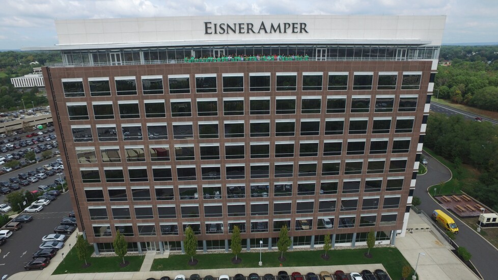 EisnerAmper's office building in Metropark/Iselin, N.J.