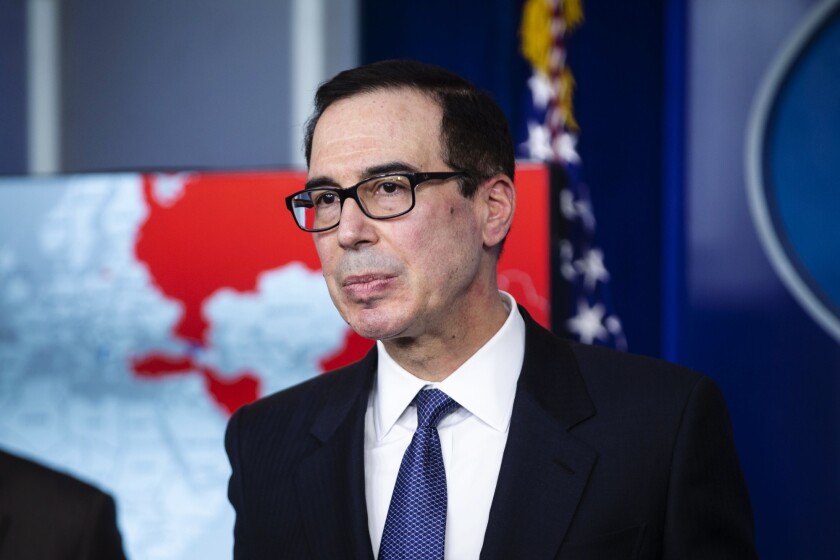 Treasury Secretary Steven Mnuchin