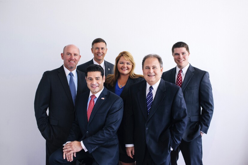 Raymond James advisory team T.J. Goelz, Dean Dancer (top), Joe Malave (bottom), Pamela Miller, Steven Grossman, Blake Caldwell.jpg
