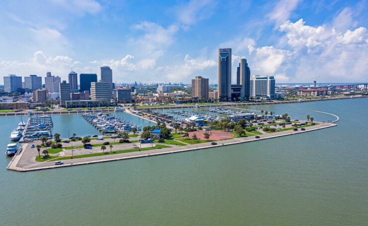 Corpus Christi, Texas, skyline