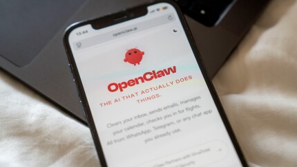 OpenClaw app on a smartphone