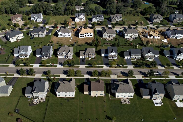 Toll Brothers Inc. Homes As Construction Spending Figures Slightly Up