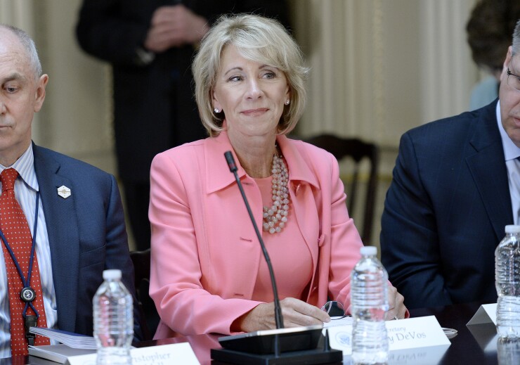 Betsy DeVos, U.S. secretary of education.