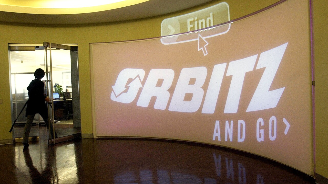 Orbitz signage