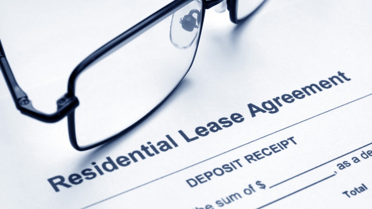 Residential lease agreement