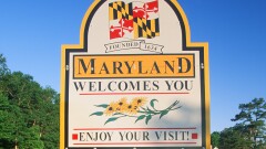 Welcome to Maryland sign cropped