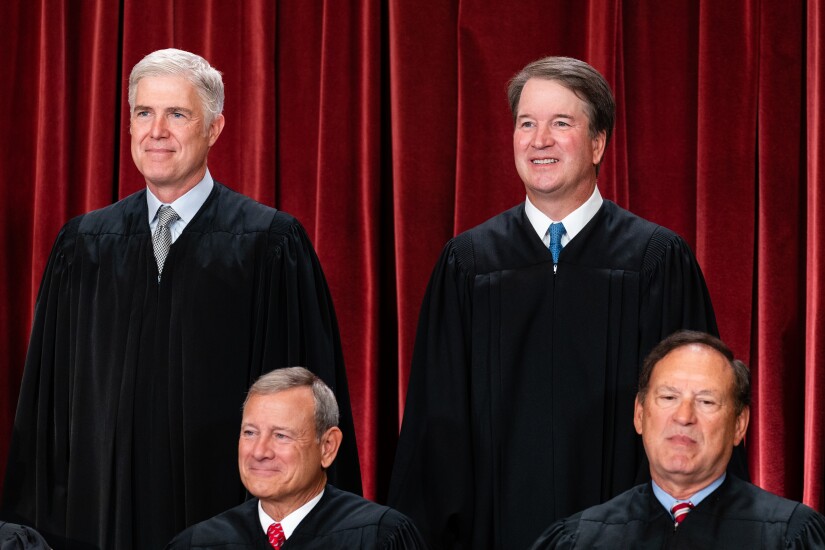 john Roberts, Samuel Alito, Neil Gorsuch, Brett Kavanaugh