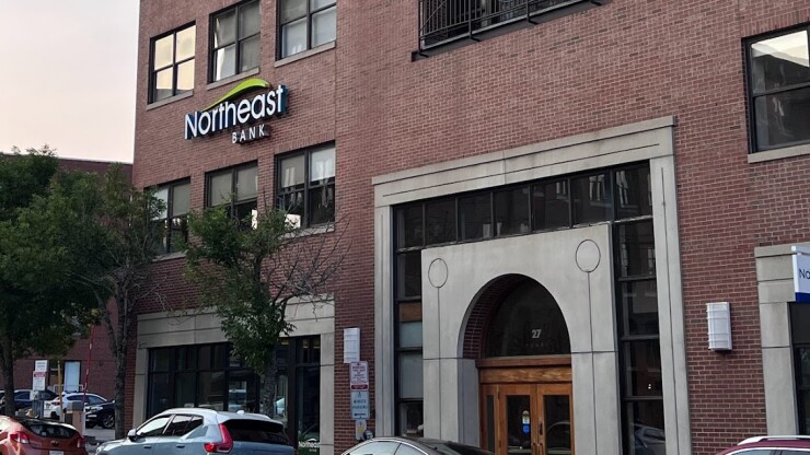 Northeast Bank branch in Portland, Maine