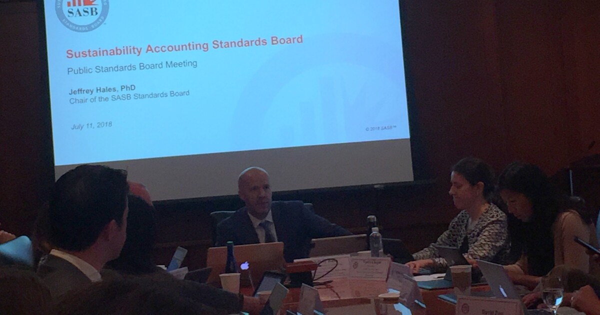 ISSB proposes to make SASB sustainability standards more international ISSB proposes to make SASB sustainability standards more international