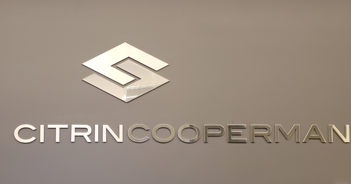 Citrin Cooperman adds FMT Consultants Citrin Cooperman adds FMT Consultants