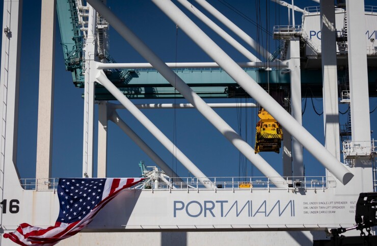 "The rating reflects PortMiami's fundamental operating strengths, including its global leading cruise port market position and its role as one of the largest ports in the state of Florida in terms of cargo volume," Fitch said.