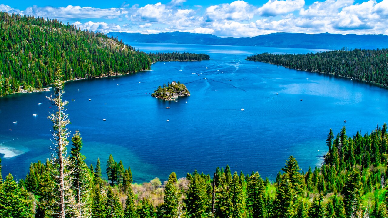 Beautiful Day in Lake Tahoe, California