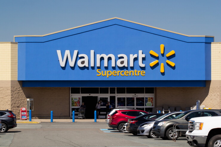 Walmart storefront