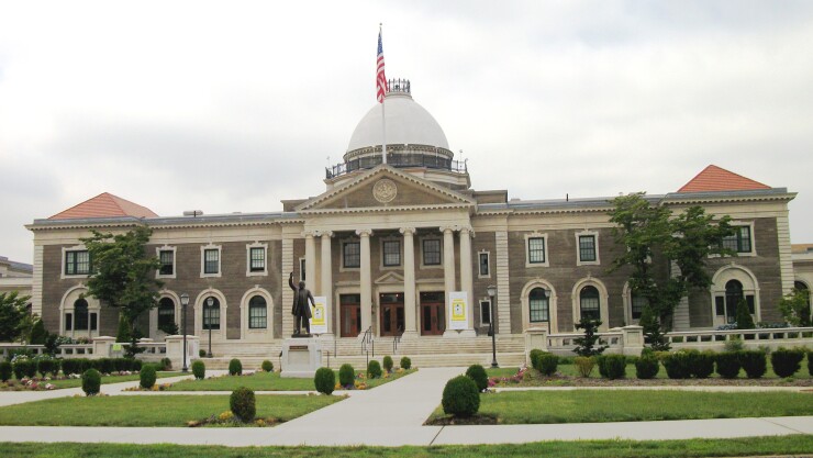 Nassau County's Theodore Roosevelt Executive and Legislative Building in Mineola, N.Y.
