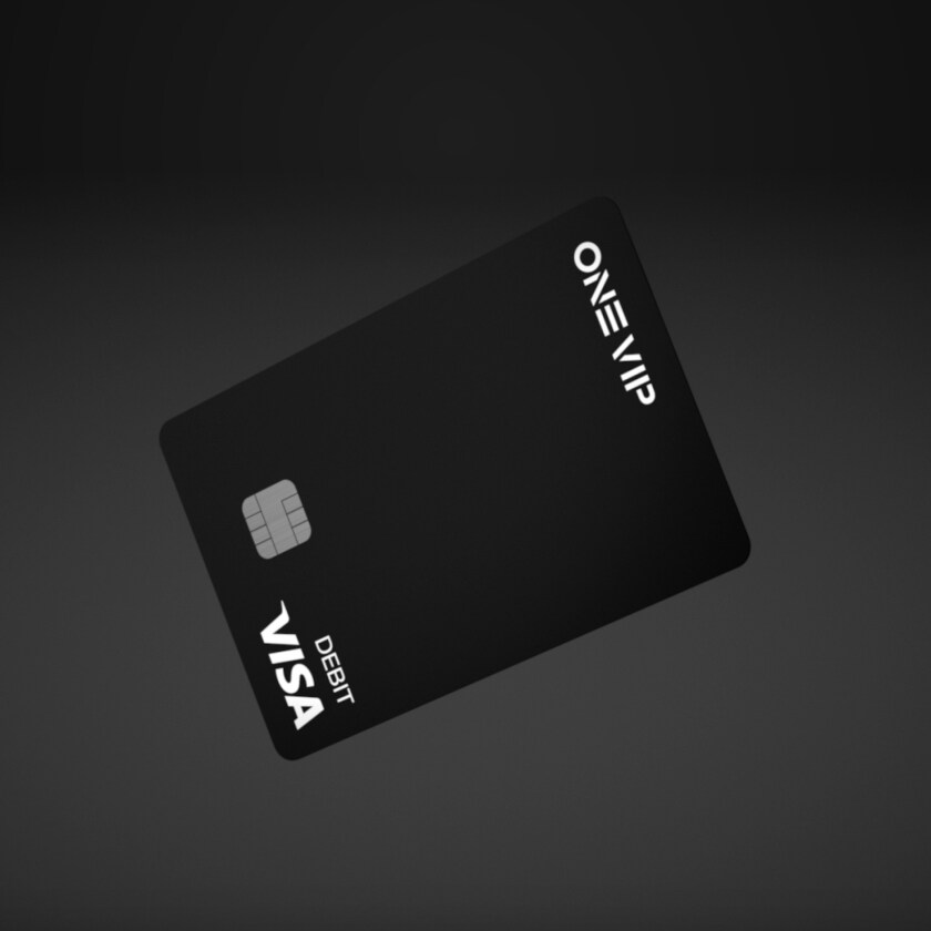 One VIP prepaid debit card