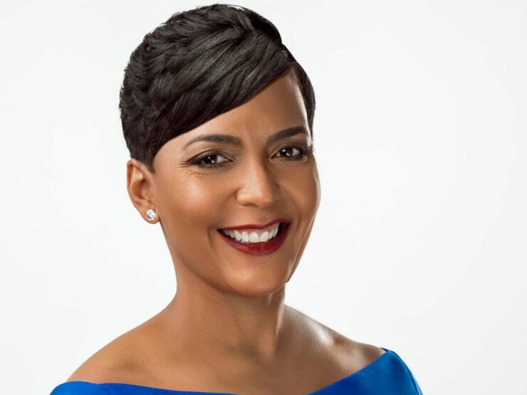 Keisha Lance Bottoms took office as Atlanta mayor in 2018.