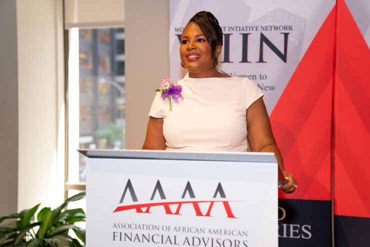 Association of African American Financial Advisors CEO Sheena Gray