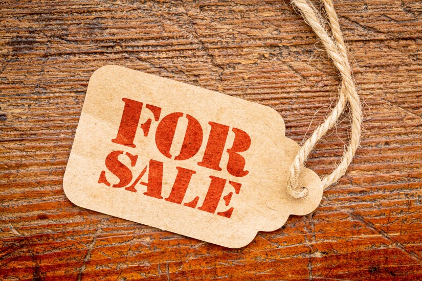 "For Sale" tag