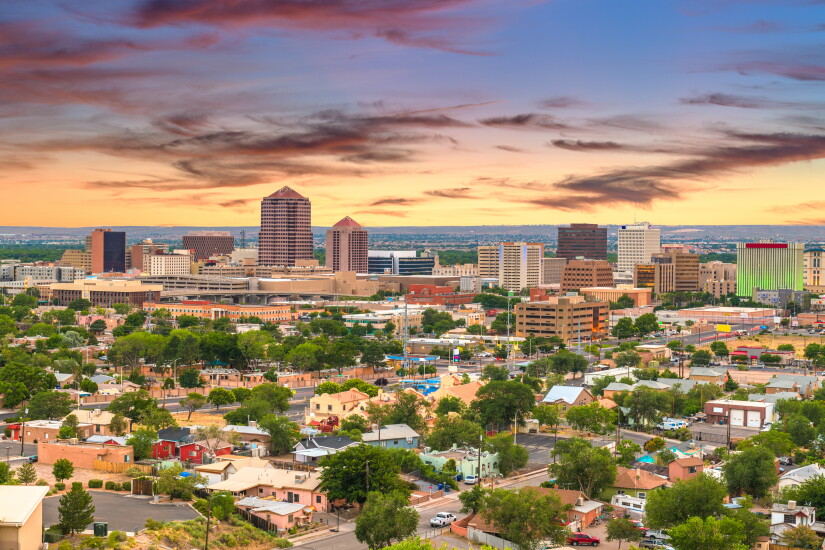 Albuquerque, New Mexico skyline