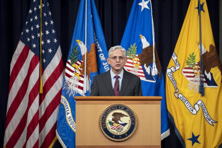 U.S. Attorney General Merrick Garland