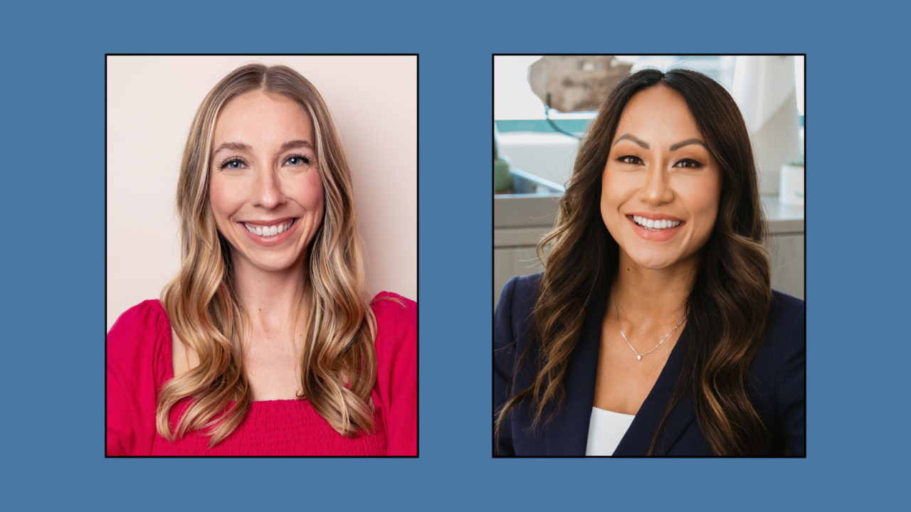 Kelly Klingaman (left) is the founder of Austin, Texas-based Kelly Klingaman Financial Planning, and Sathya Chey Patterson (right) is a managing partner and wealth advisor at Rolling Hills Estates, California-based Arise Private Wealth.
