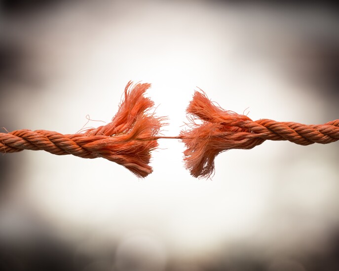 Broken rope