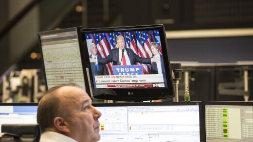 President Trump revived concerns about a global trade war with a threat to impose 20% tariffs on cars imported to the U.S. from the European Union.