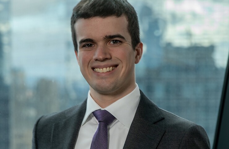 Patrick Goggins was chosen as a Rising Star by The Bond Buyer