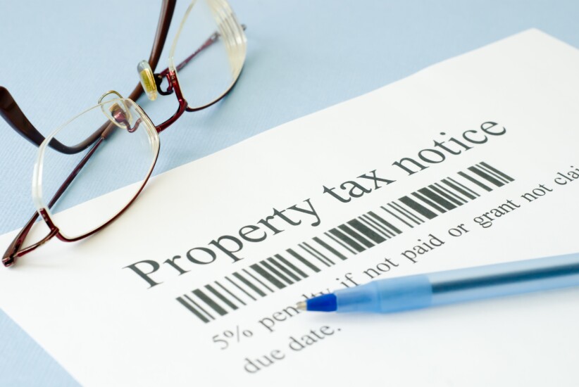 Property tax notice