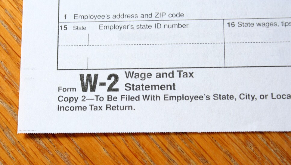 Form W-2 Wage and Tax Statement