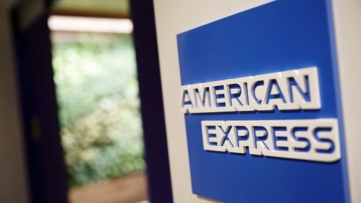 American Express is among the consumer lenders Fitch said could see loan volumes decline and defaults rise this year.