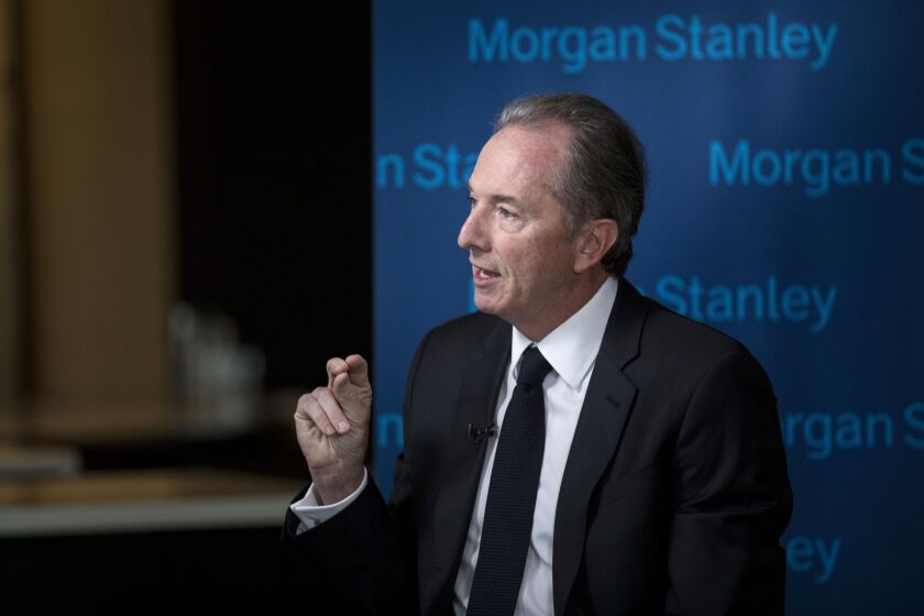 Clients are gravitating toward the “biggest, stable institutions,” Morgan Stanley CEO James Gorman said.