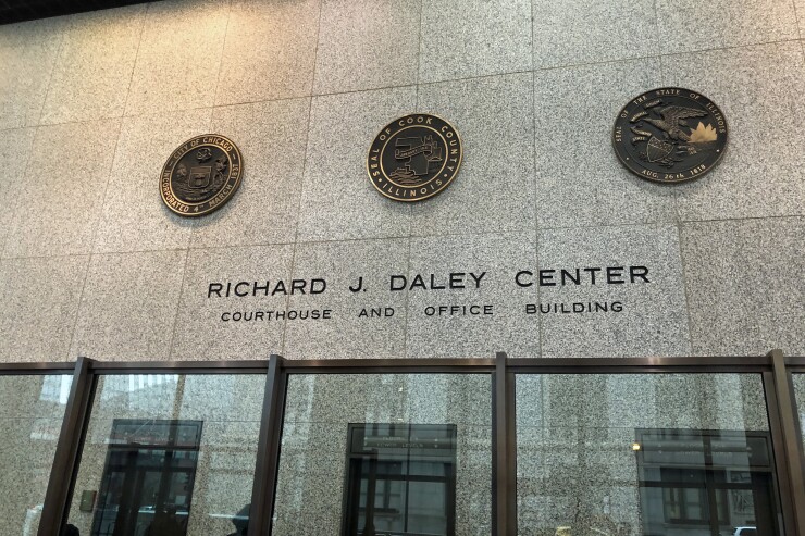 Richard J. Daley Center, main Cook County courthouse in Chicago, Illinois, on Jan. 27, 2020